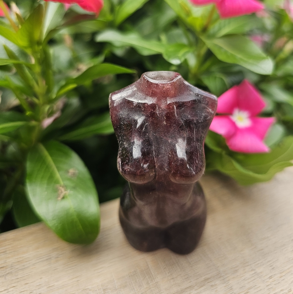 Strawberry Quartz Crystal Ladies Body